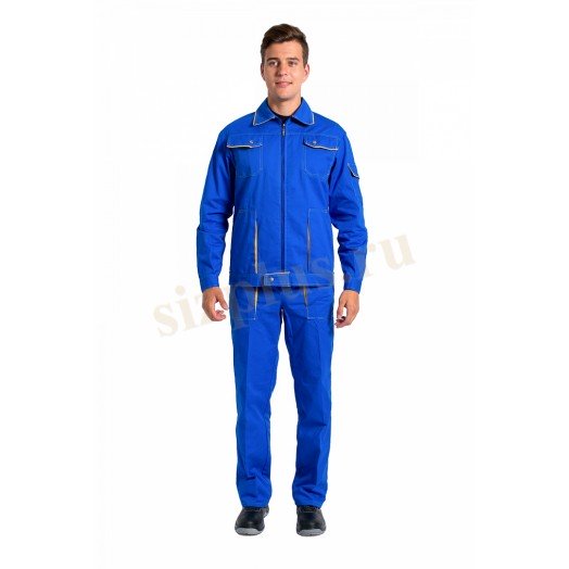 Костюм мужской "ЛИДЕР-СП" (куртка/брюки) ткань пл. 250 г/м²
