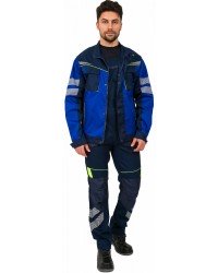Куртка мужская PROFLINE SPECIALIST (тк.Смесовая, пл. 240 г/м²) т.синий/васильковый