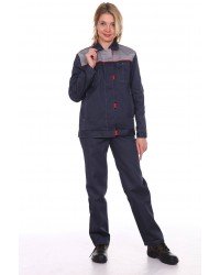 Костюм женский "ВОЛГА-СП" (куртка/брюки) ткань пл. 210 г/м²