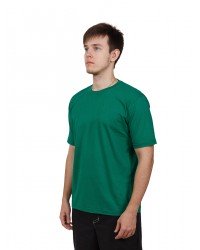 Футболка мужская с коротким рукавом (Светло-Зеленый) ткань пл. 160 г/м²