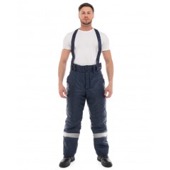Брюки зимние "СТАНДАРТ-СП" СОП (тк.Оксфорд), темно-синий