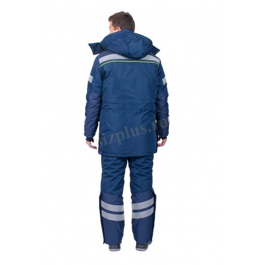 Костюм зимний PROFLINE SPECIALIST WINTER (тк.Восток-мембрана) п/к, т.синий