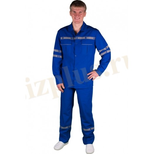 Костюм мужской Скорая помощь, ткань пл. 160 г/м²