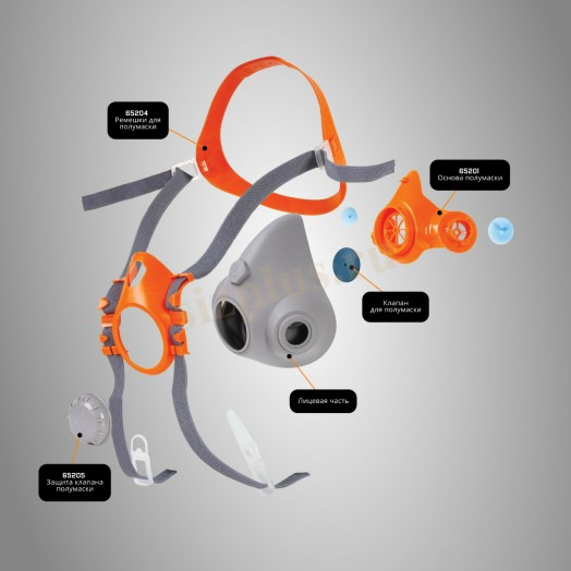 Полумаска "Jeta Safety 6500"