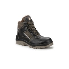 Ботинки рабочие зимние утепленные "Дэлф" с КП цвет черный/бежевый