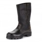 Сапоги кожаные рабочие летние/демисезонные "Топгард" с КП цвет черный